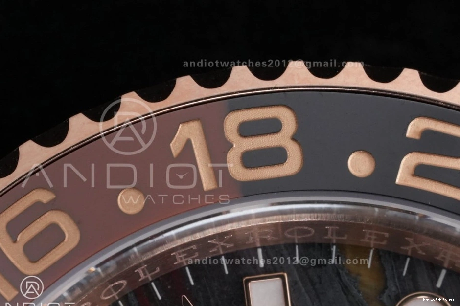 on Sh 861 Durable Dial RG Master GMT Best Iron ARF II Oyster Bracelet CHNR Edition Tiger 126715 0425